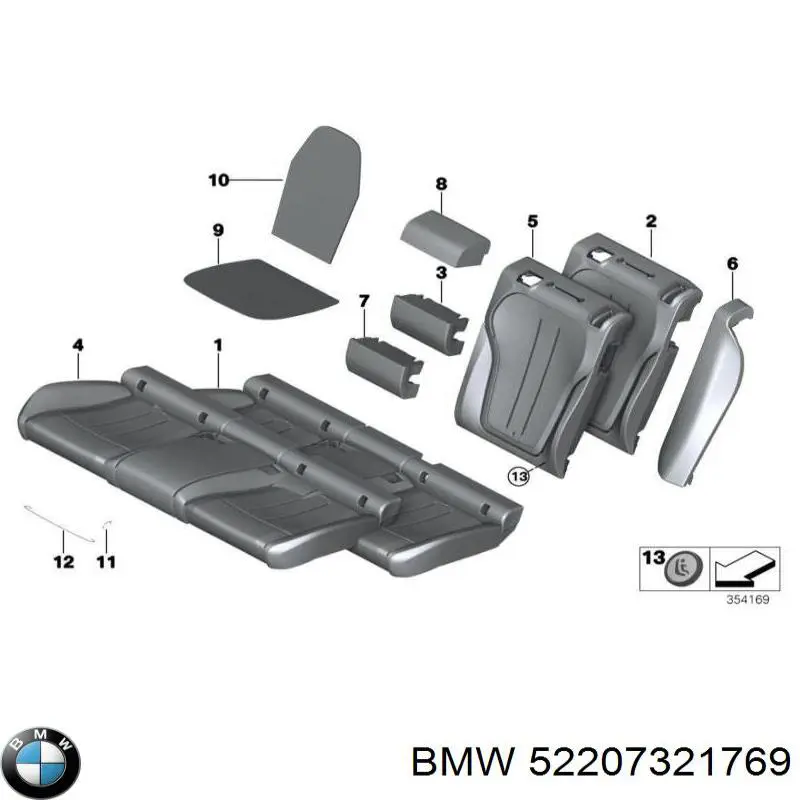  BMW 52207422988 ціна, від 11.16 USD