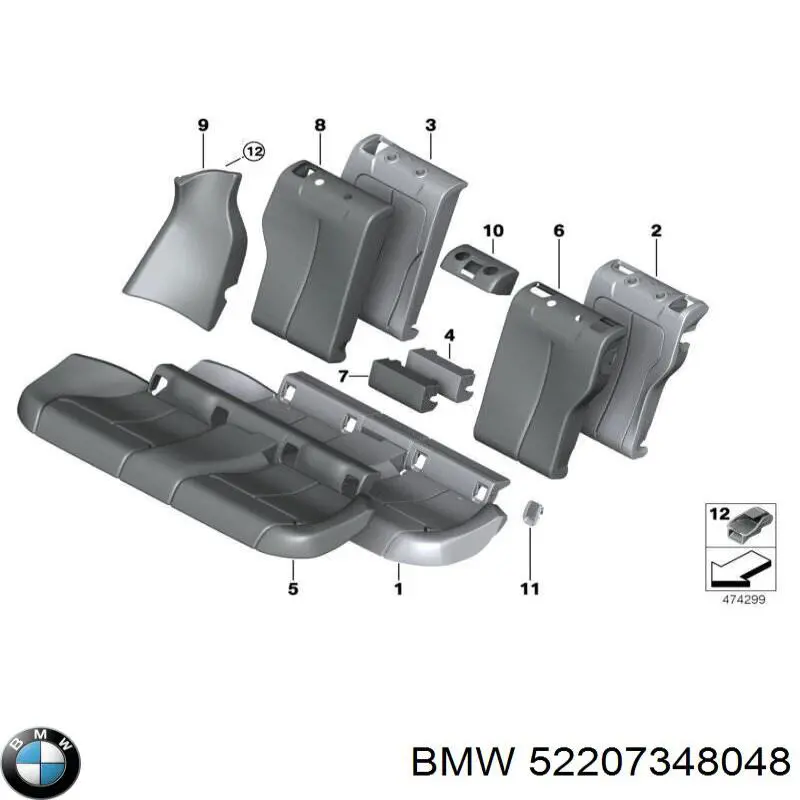 52207348048 BMW 