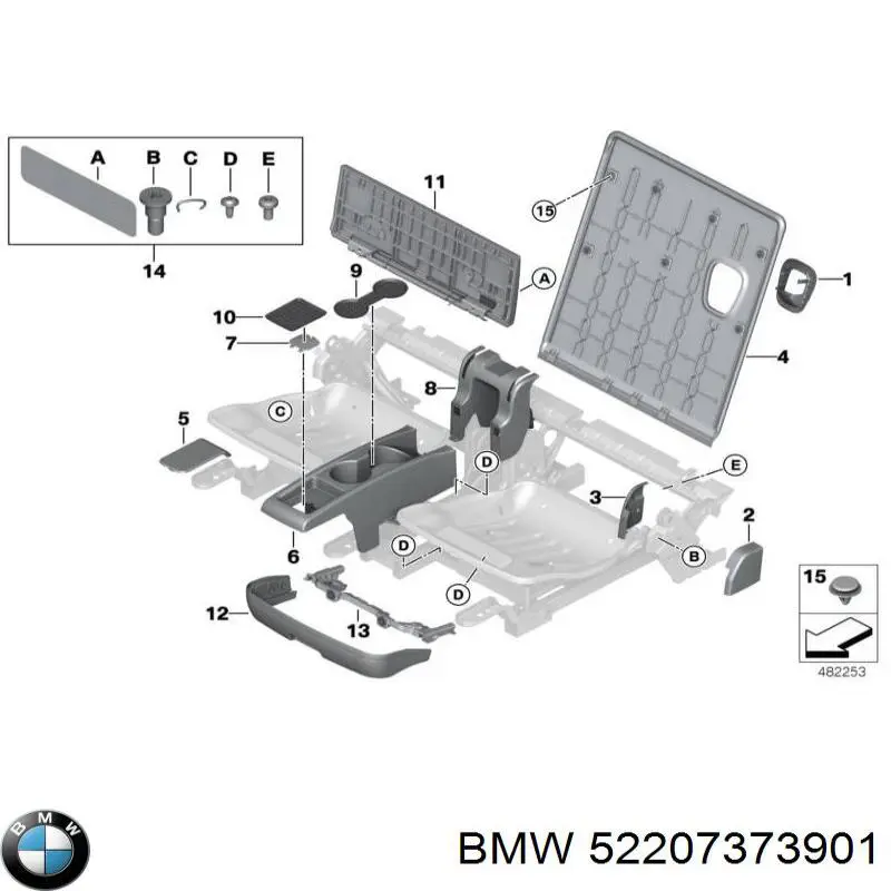  52207373901 BMW