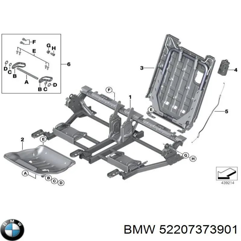  BMW 52207373901