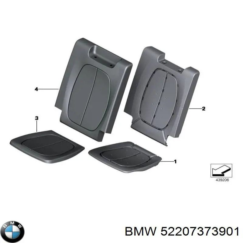  BMW 52207373901 ціна, від 3.80 USD