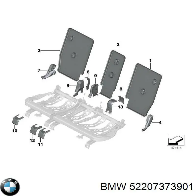 52207373901 BMW 