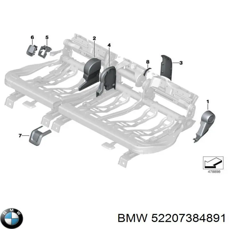 52207384891 BMW 