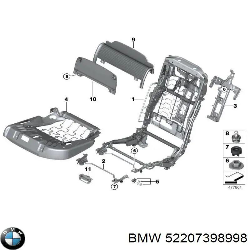 52207398998 BMW 