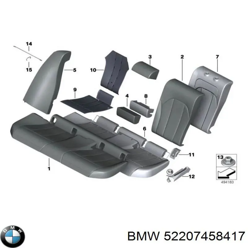 52207458417 BMW 