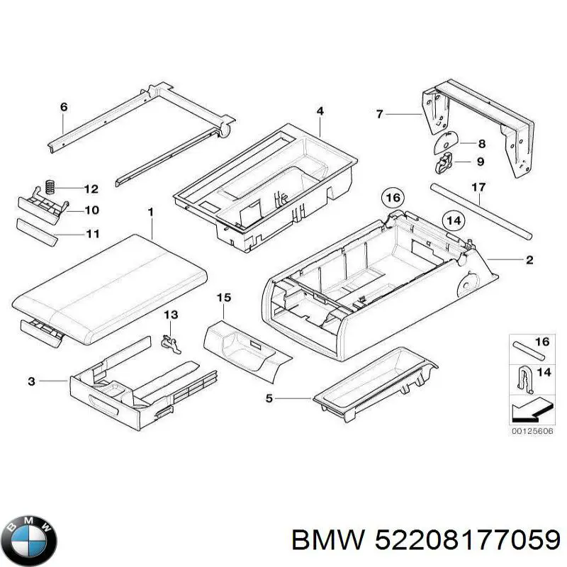  BMW 52208177059 ціна, від 9.93 USD