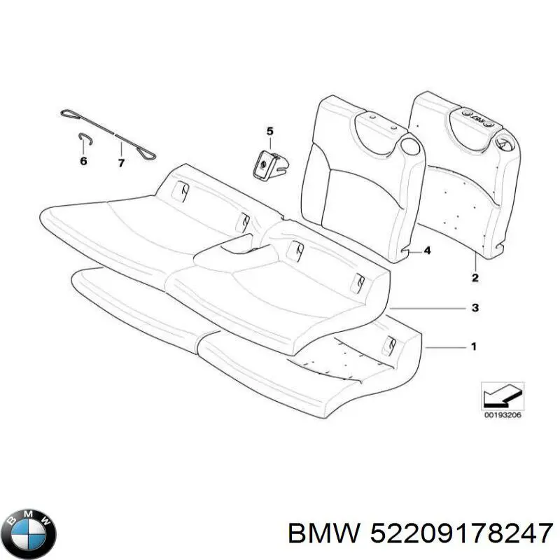  BMW 52209178247 ціна, від 19.00 USD