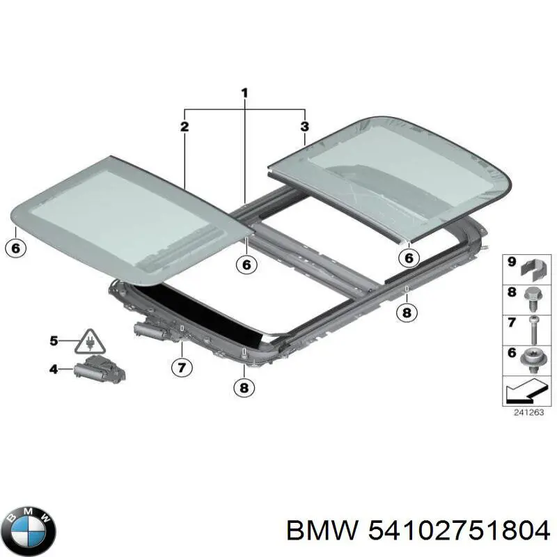  BMW 54107289204 ціна, від 249.17 USD