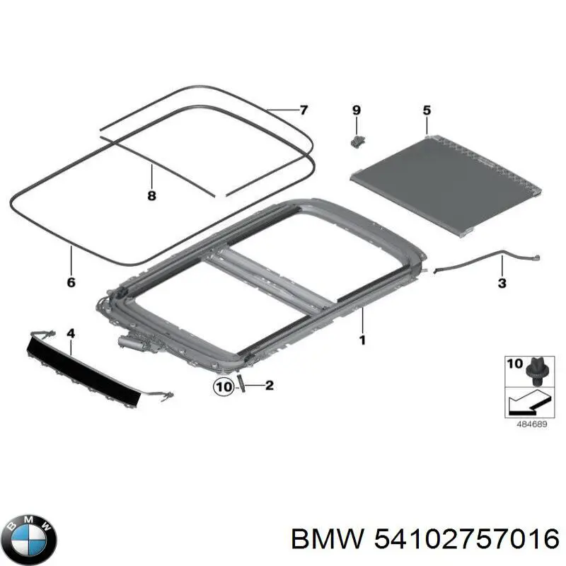  BMW 54102757016 ціна, від 292.32 USD