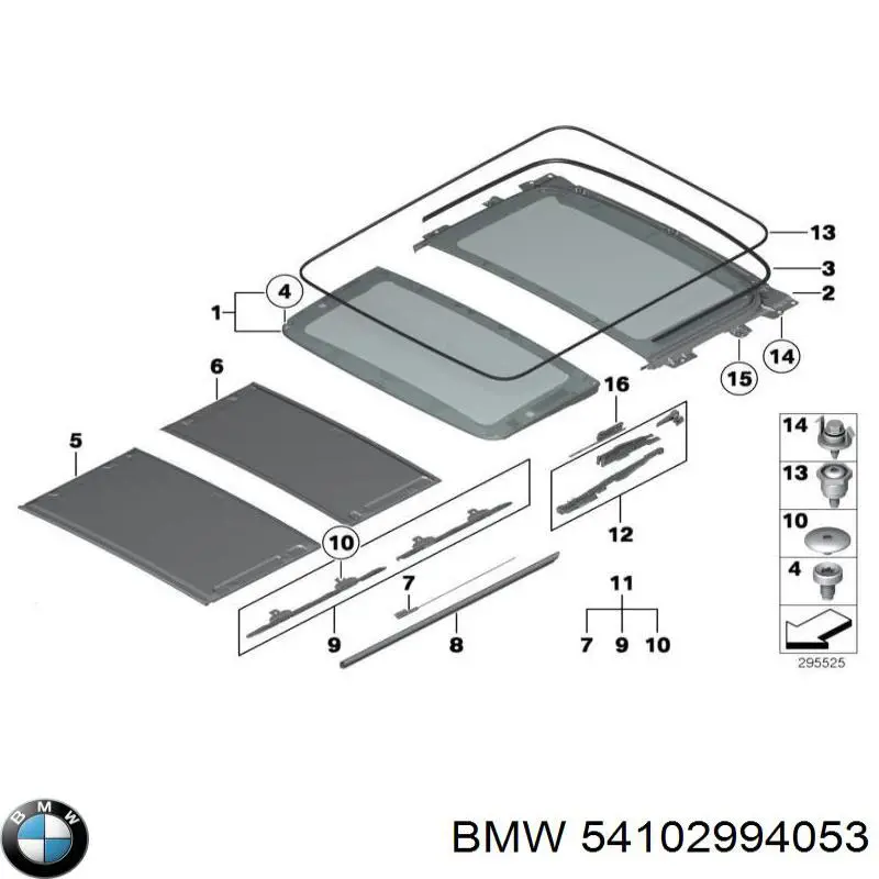  BMW 54102994053 ціна, від 368.77 USD