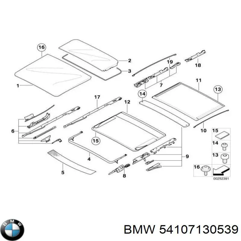 54107130539 BMW 