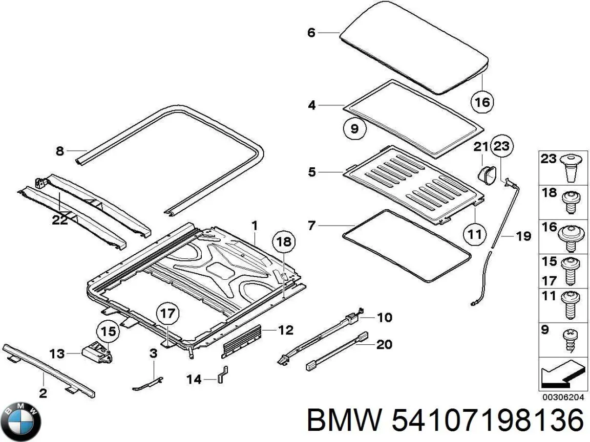 BMW 54107198136 ціна, від 65.18 USD