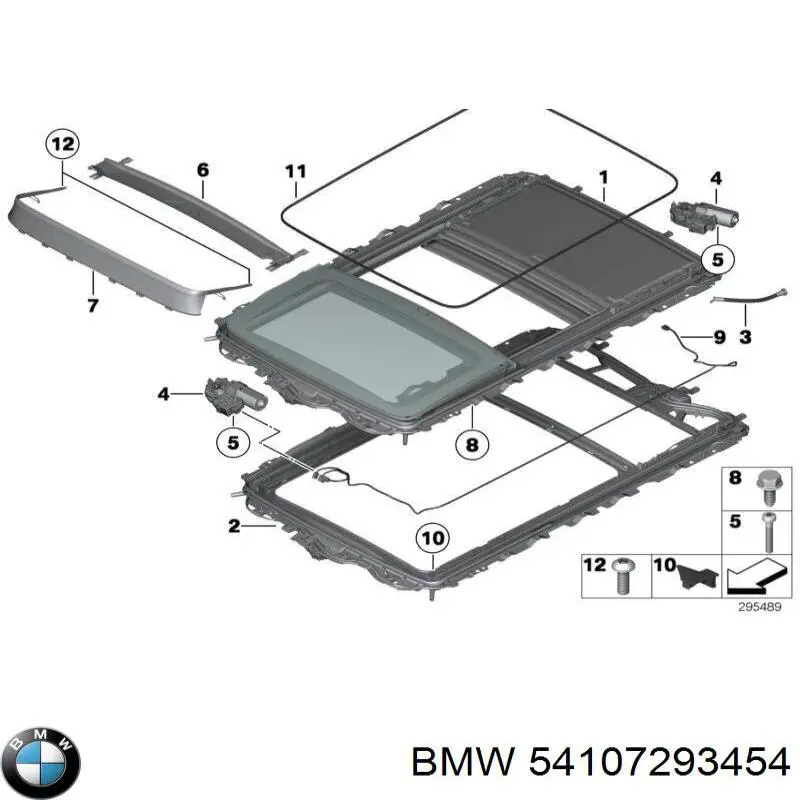 54107293454 BMW Люки підлоги