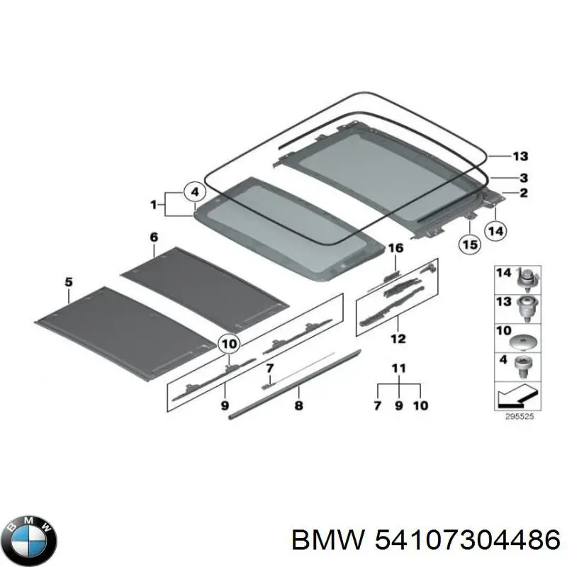  BMW 54107304486 ціна, від 230.34 USD