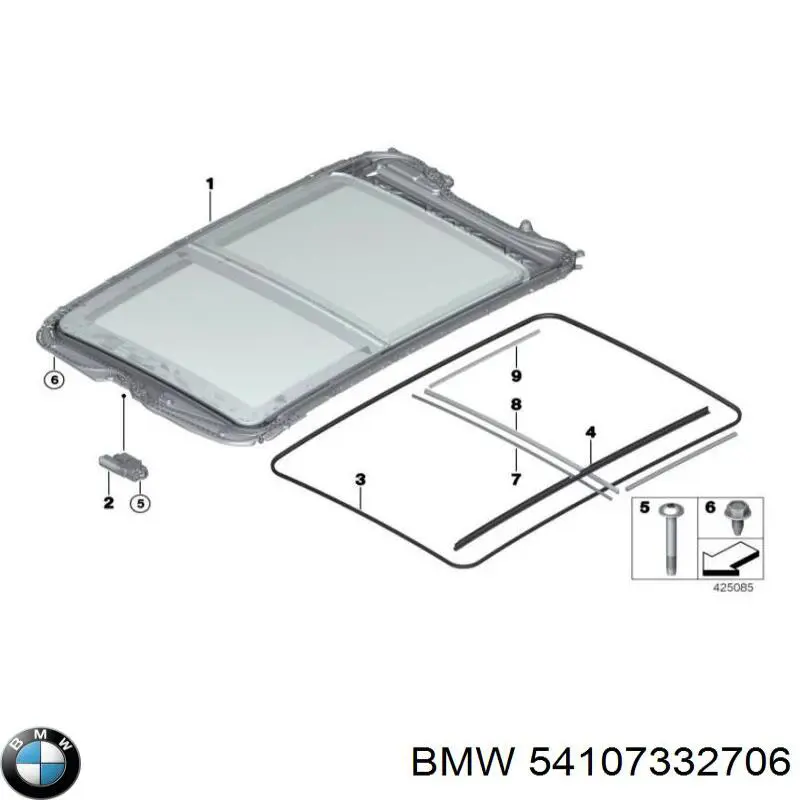  BMW 54107332706 ціна, від 25.00 USD