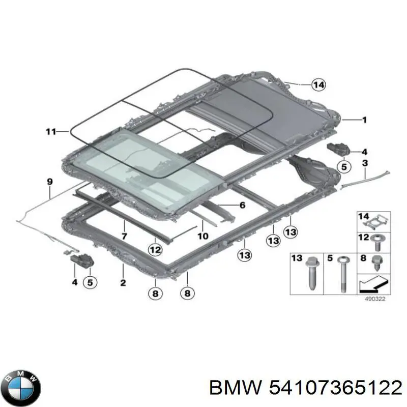  54107365122 BMW