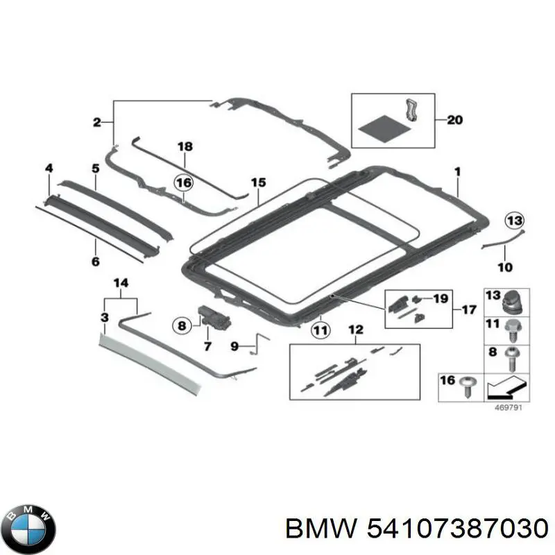  BMW 54107387030 ціна, від 189.99 USD