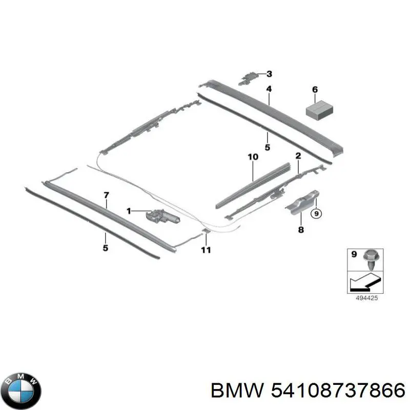  54108737866 BMW