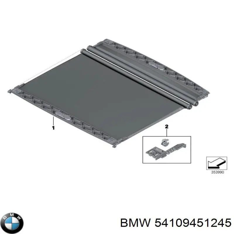  BMW 54109451245 ціна, від 190.04 USD