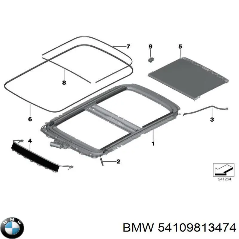  BMW 54109813474 ціна, від 35.74 USD