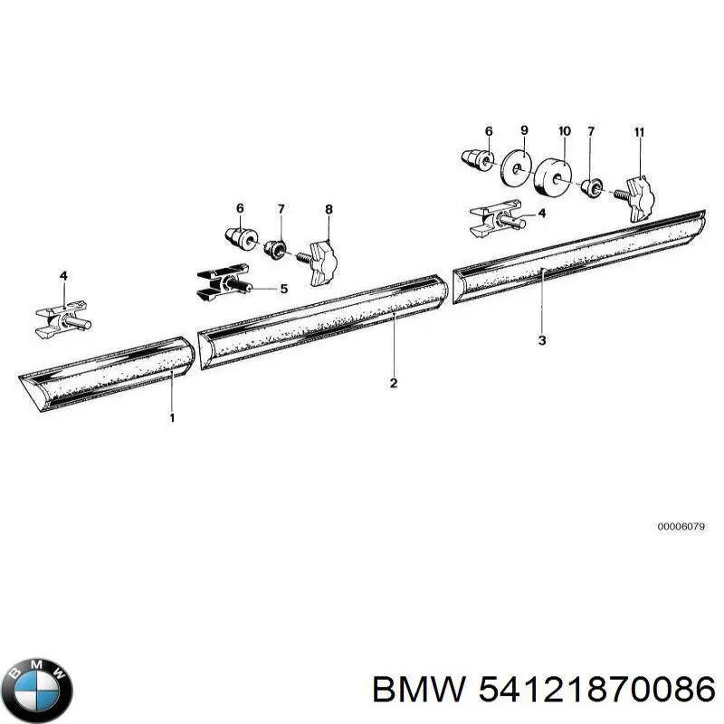  BMW 54121870086 ціна, від 57.68 USD