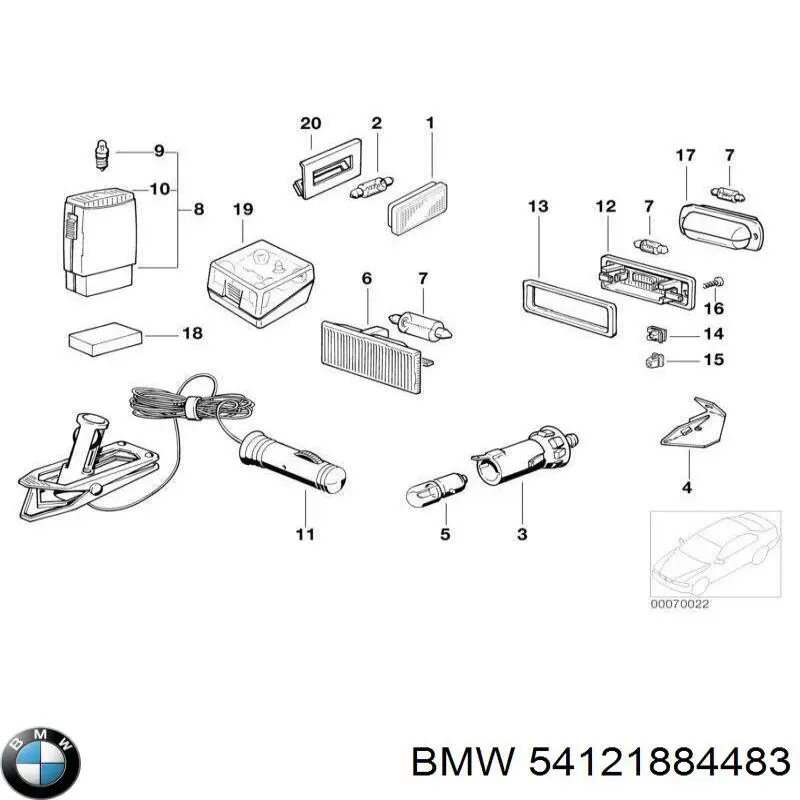 54121884483 BMW 