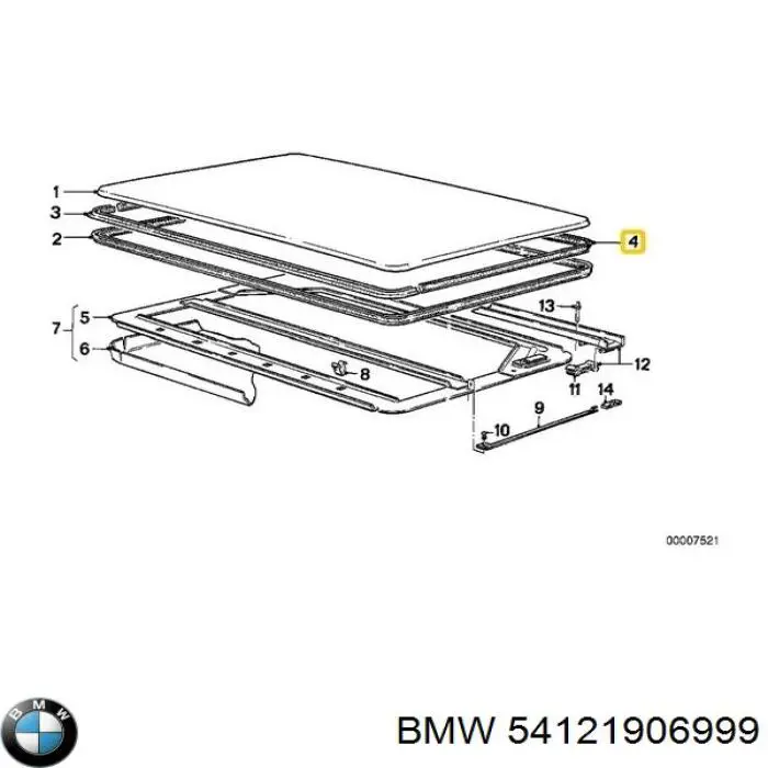 54121906999 BMW 