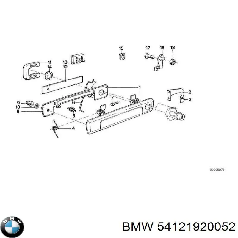 54121920052 BMW Прокладка кронштейна маслянного фільтра