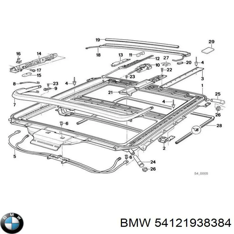 54121938384 BMW 