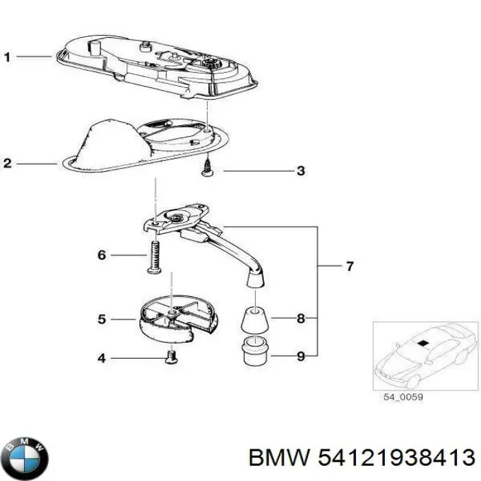 54121938413 BMW 