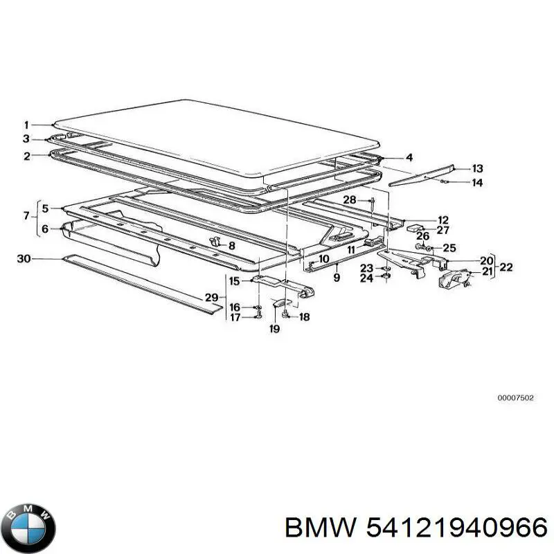 Купити 54121940966 BMW 
