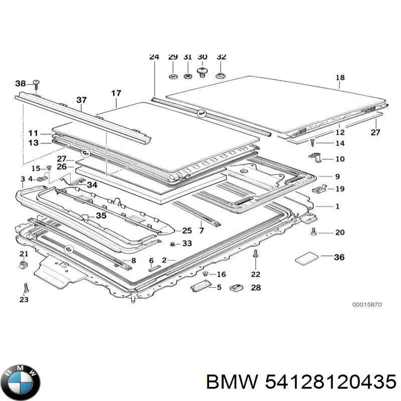  BMW 54128133642 ціна, від 169.04 USD