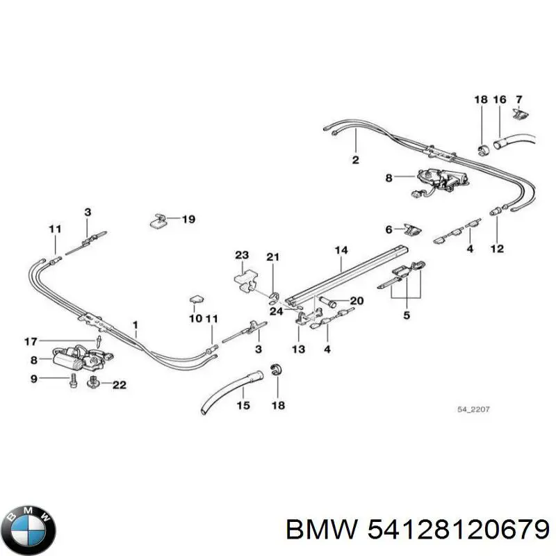  BMW 54128120679 ціна, від 183.81 USD