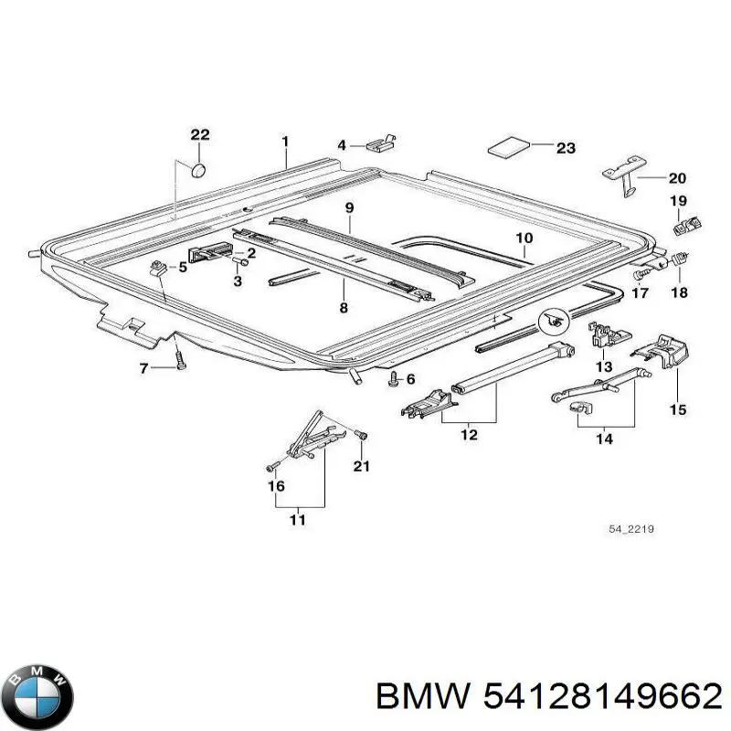  BMW 54128149662 ціна, від 71.14 USD
