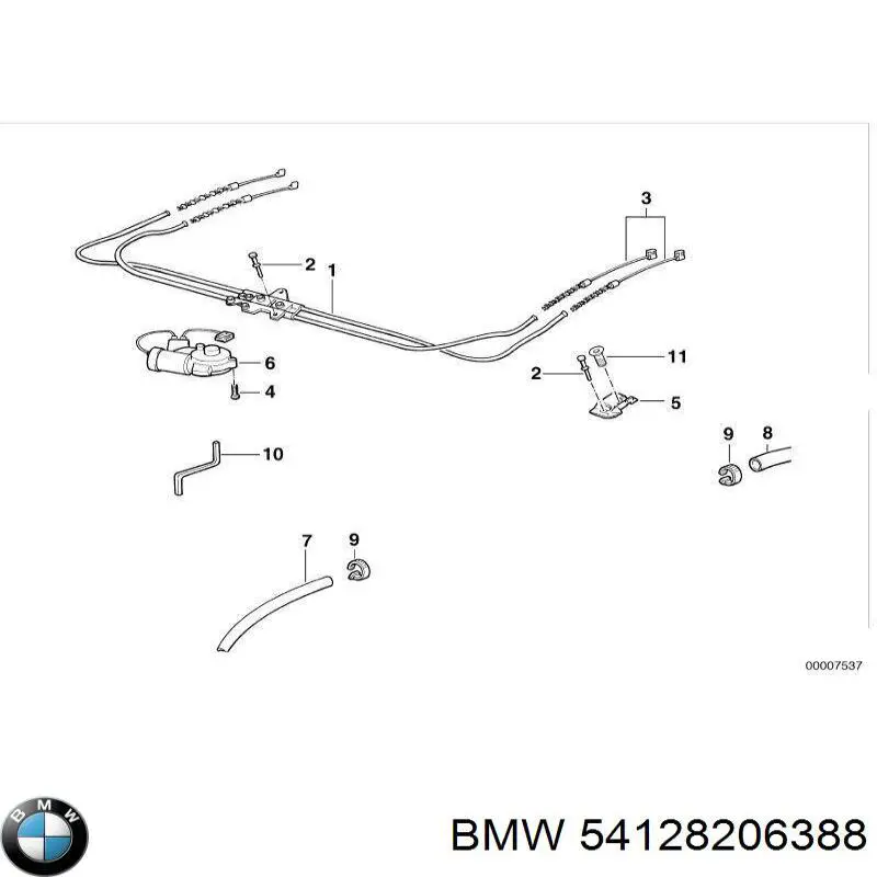 Купити 54128206388 BMW 