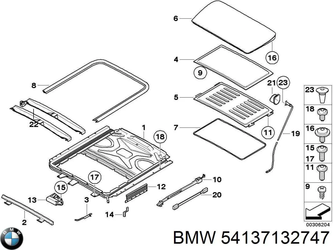  BMW 54137132747 ціна, від 23.91 USD