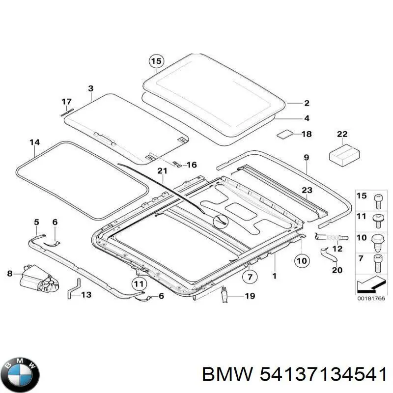 Купити 54137134541 BMW 