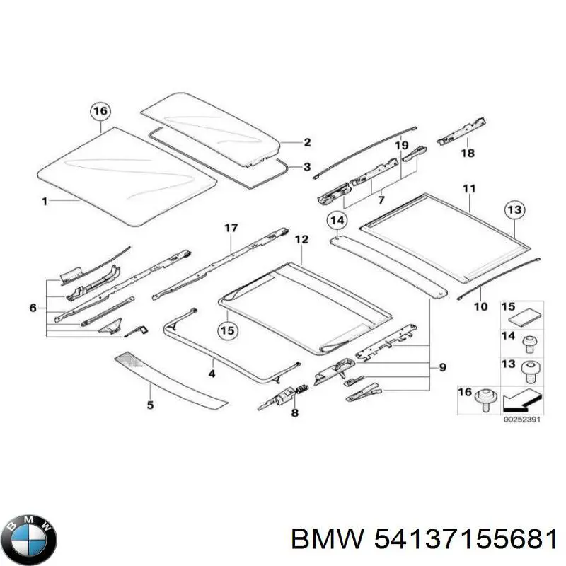  BMW 54107199476 ціна, від 1.38 USD