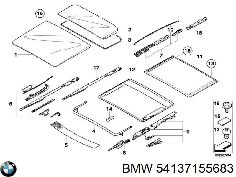 Купити 7005401 Autotechteile Направляюча люка