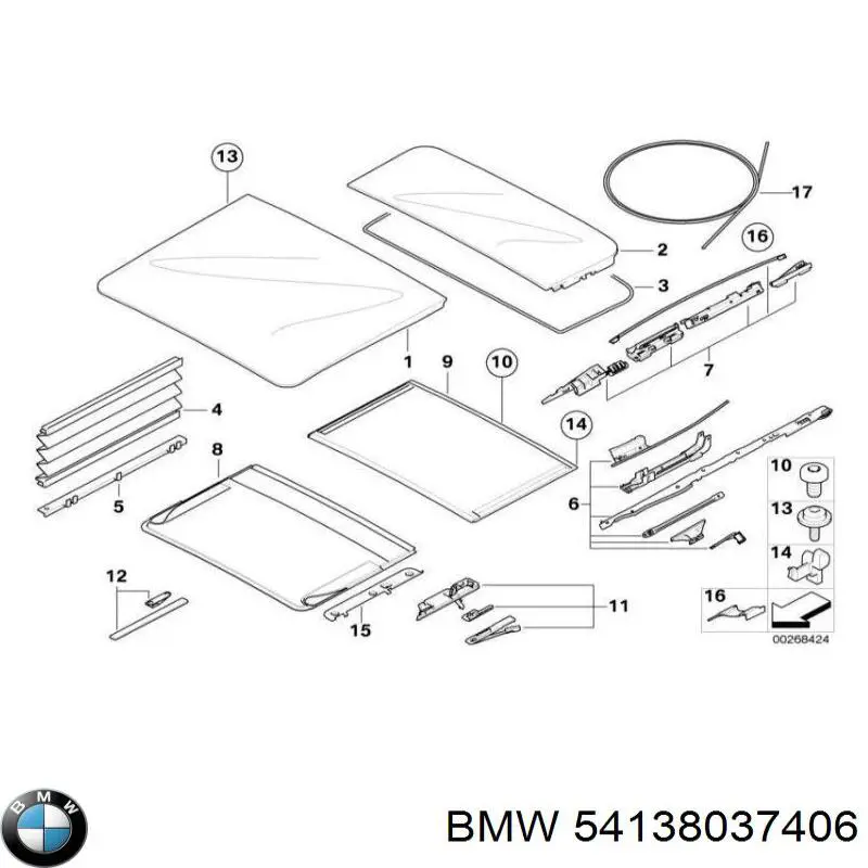 Купити 54137199483 BMW 