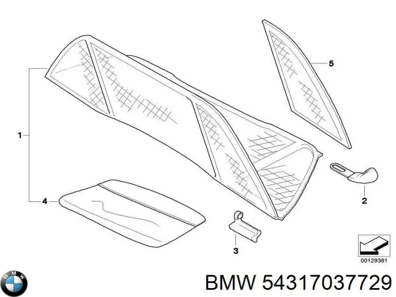  BMW 54317037729 ціна, від 1410.79 USD