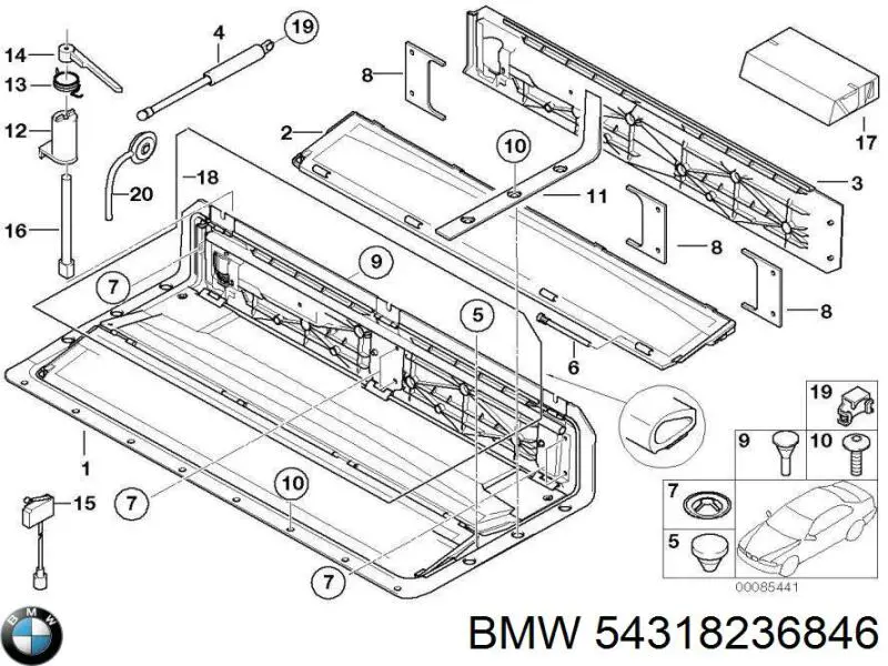 54318236846 BMW 