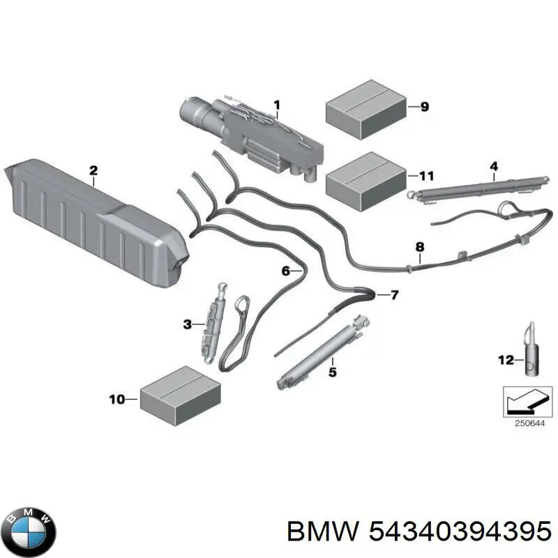54340394395 BMW Масло підвіски