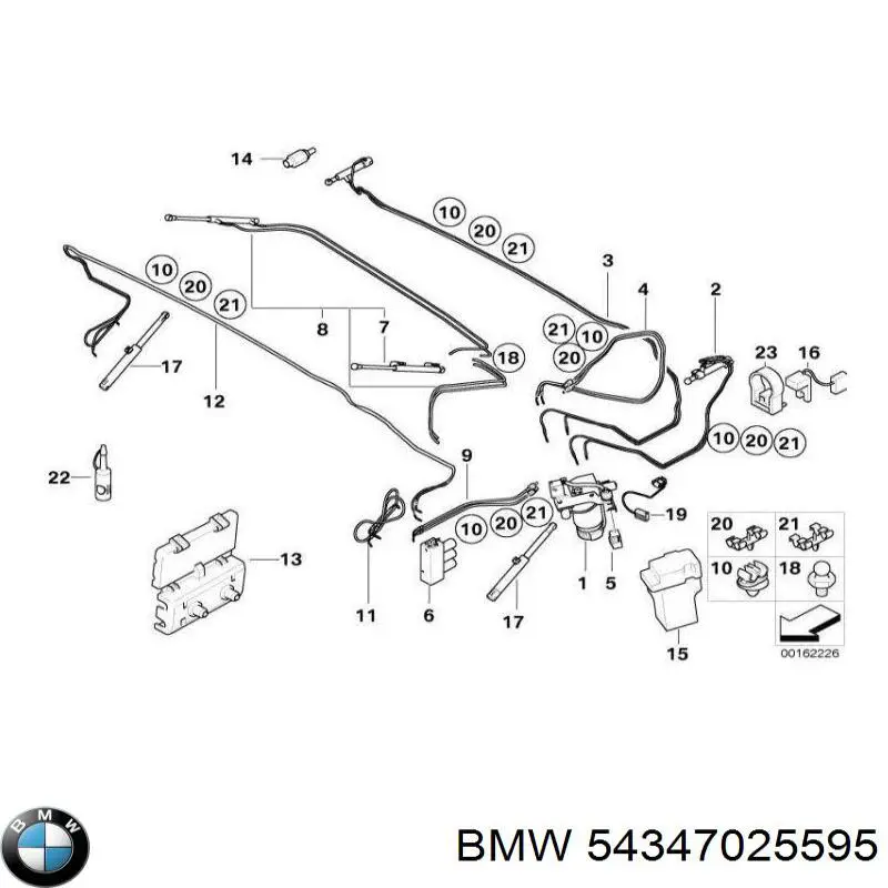 Купити 54347025595 BMW 