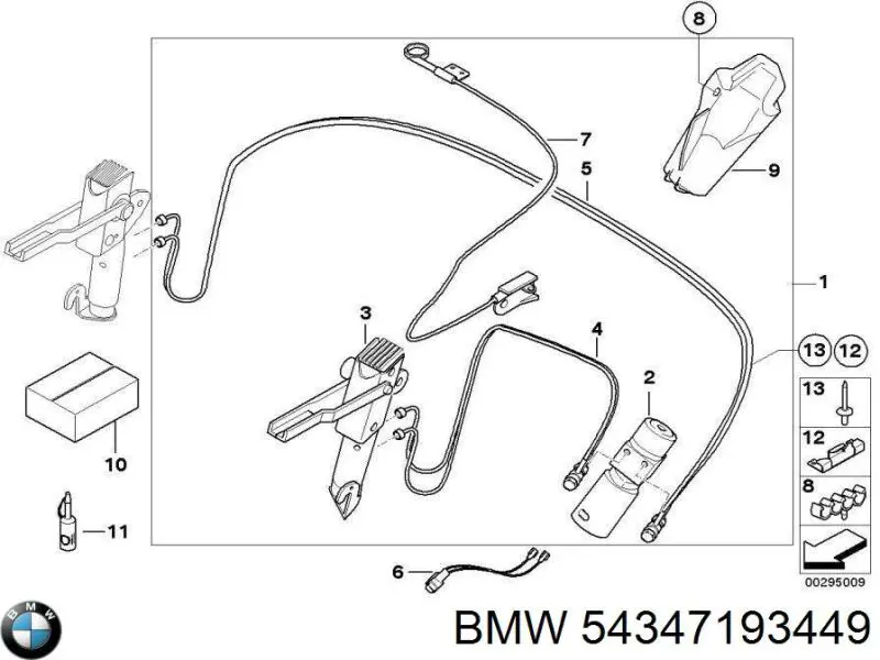 Купити 54347193449 BMW 