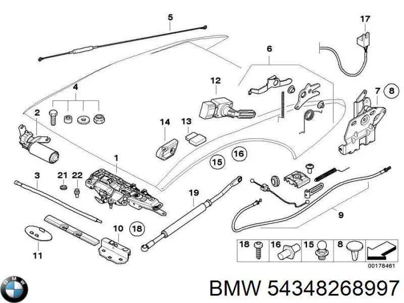  BMW 8268997 ціна, від 6.33 USD