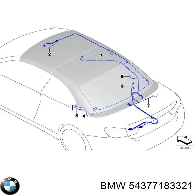  BMW 54377183321 ціна, від 50.68 USD