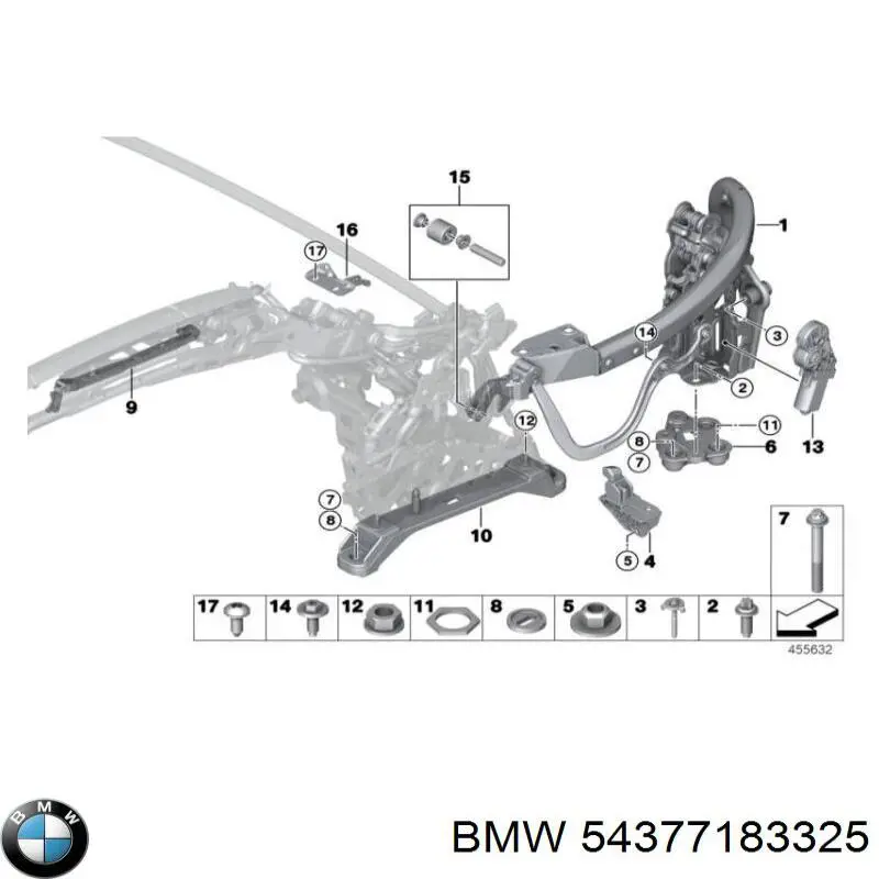  BMW 54377197982 ціна, від 63.33 USD