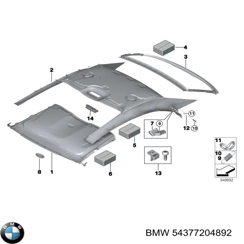  BMW 54377204892 ціна, від 33.96 USD