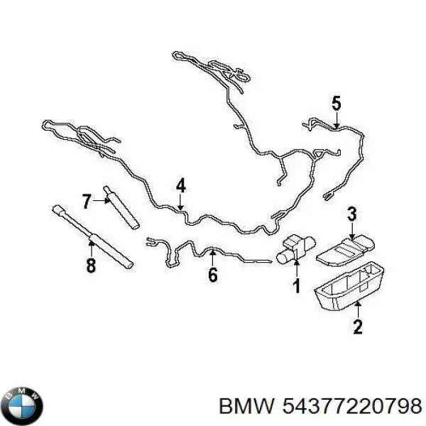 54377220798 BMW Блок управління АБС (ABS)